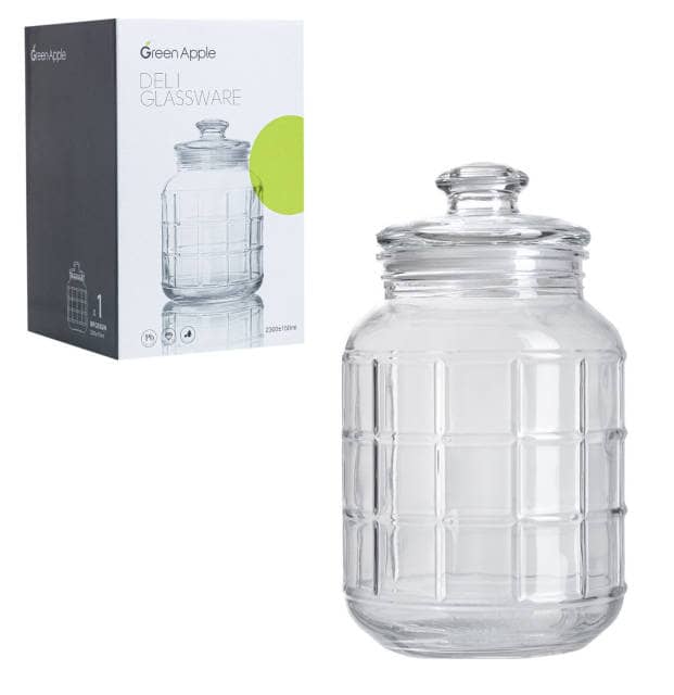 Glass Jar with Lid, 15x10 cm 5