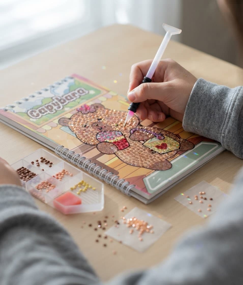 Capybara Sticker Book, Yellow 2