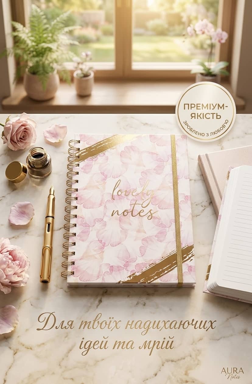 Блокнот спіраль кл lovely notes 80арк 2