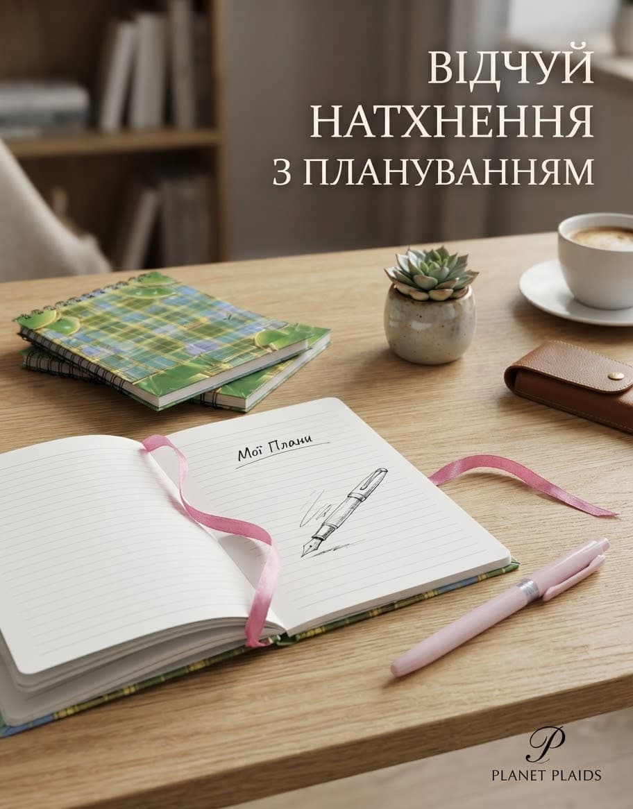 Блокноти 3шт+ручка зеленого кольору у клітинку 2