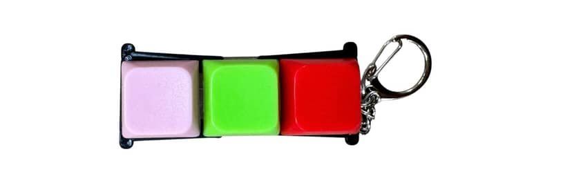 Keypad Cap Clicker Keychain 3 Colors 3