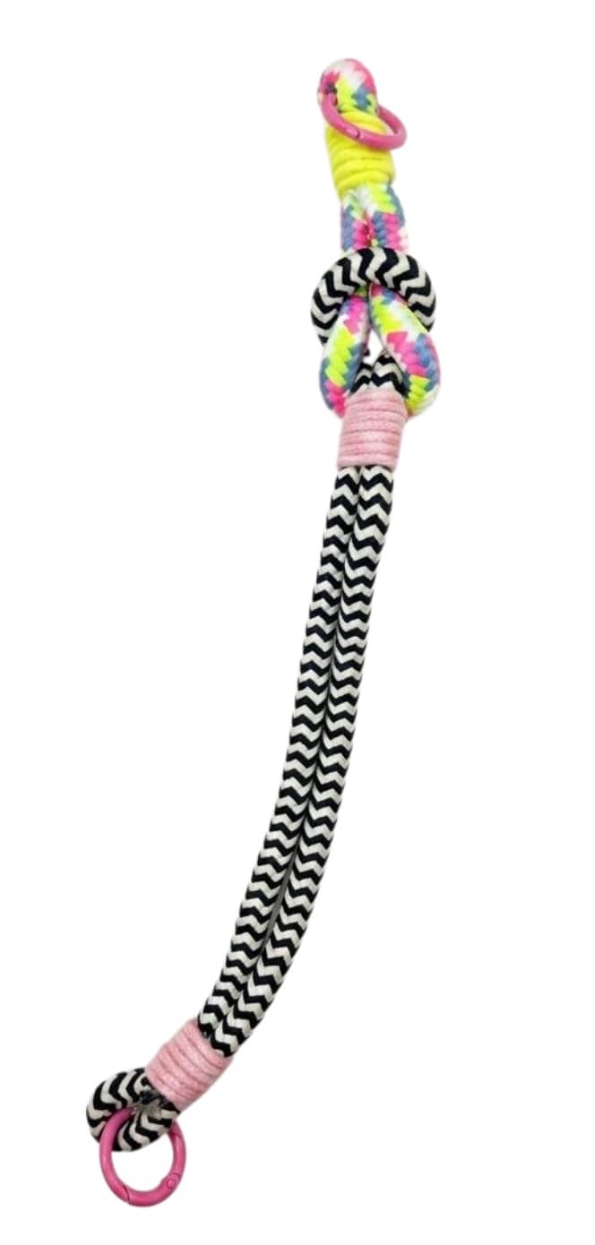 Cord Keychain with Decorative Knot