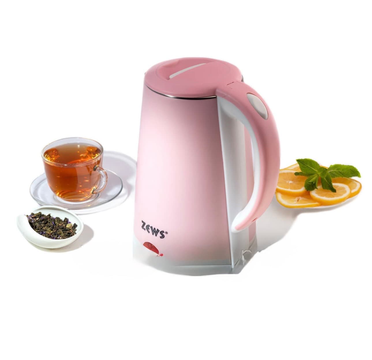Чайник кольор 1,7л P010 рожевий 3