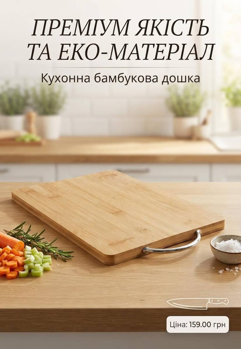 Доска из бамбука 3