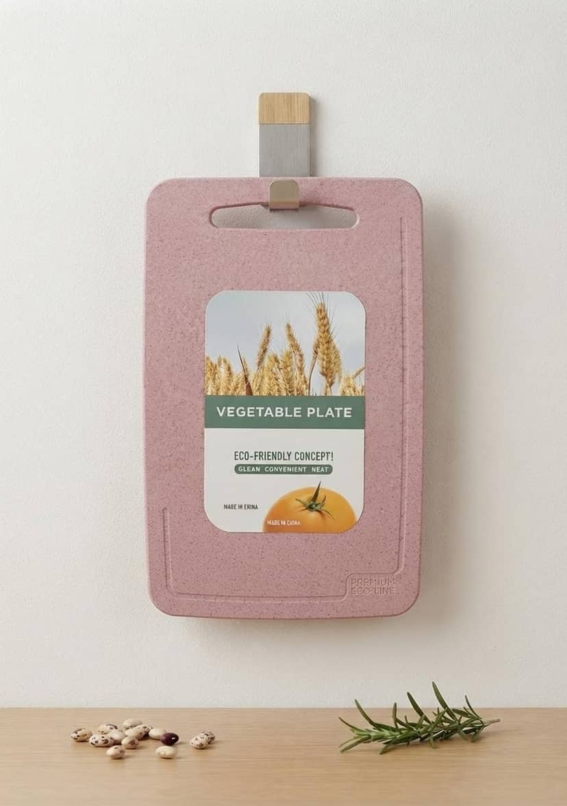 Pink Plastic Cutting Board 4