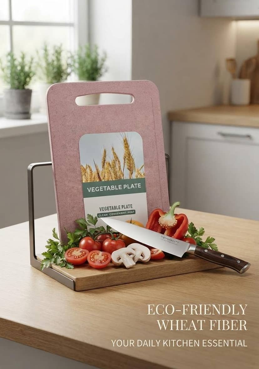 Pink Plastic Cutting Board 5