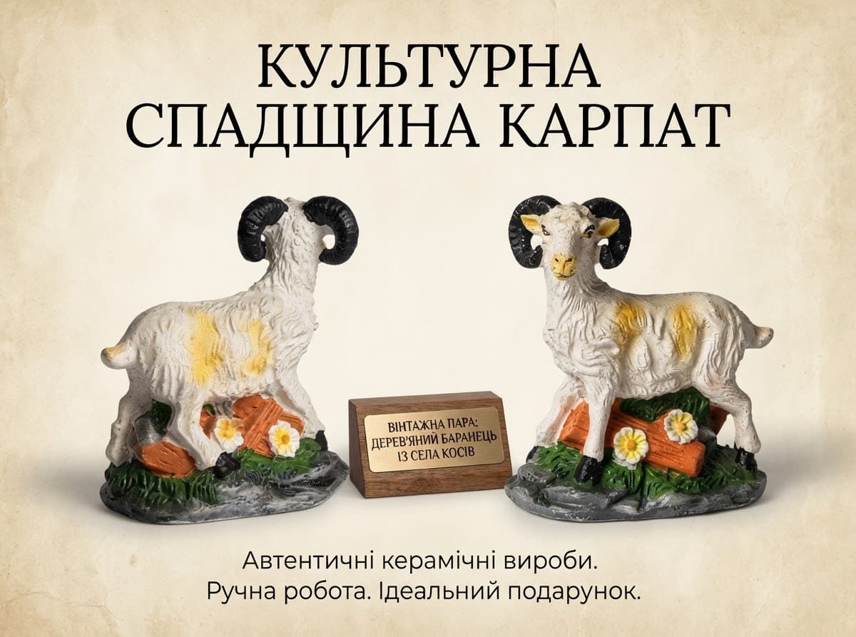 Фігурка декор баран 2