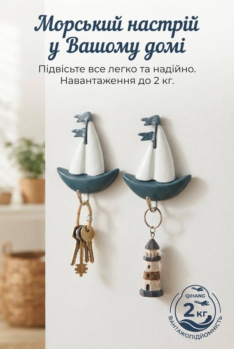Гачки пластикові 3
