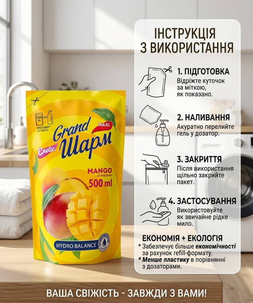 Grand шарм Maxi манго 500мл 2