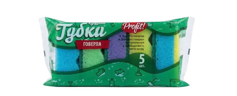 Губка кухонна Говерла 5шт