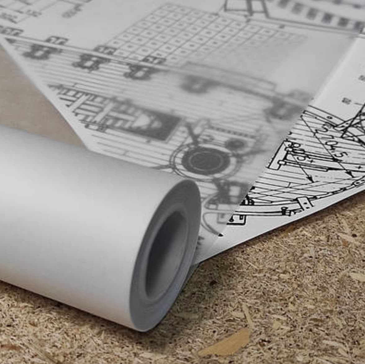 Tracing Paper Roll 64 cm x 15 m, 40 gsm 2