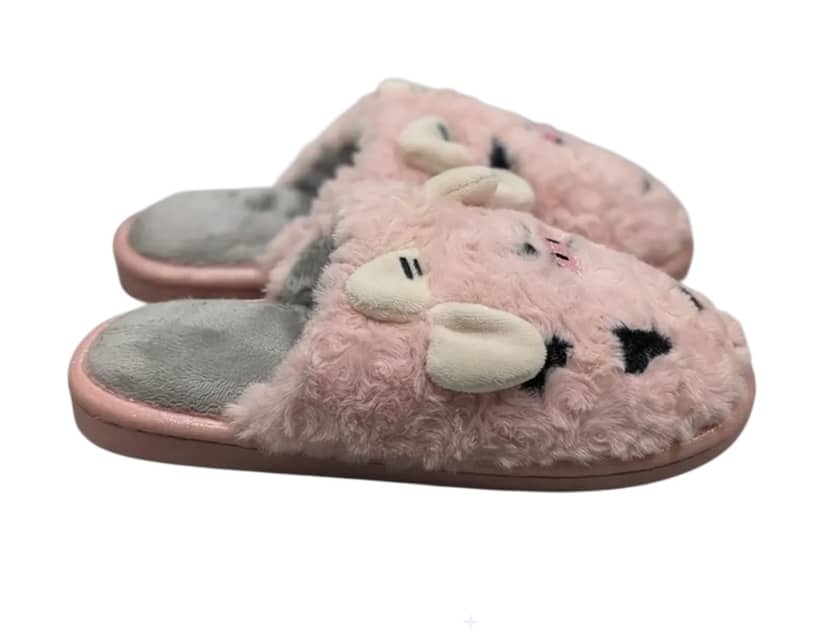 Капці жіночі рожеві з вушками розмір one size 3