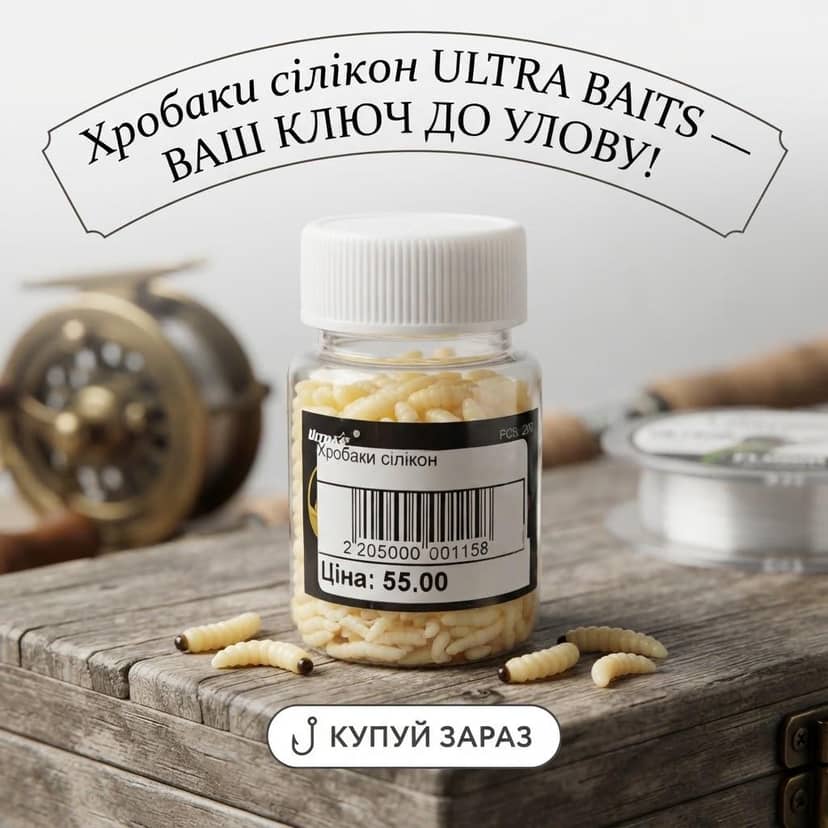 Хробаки силіконові 3