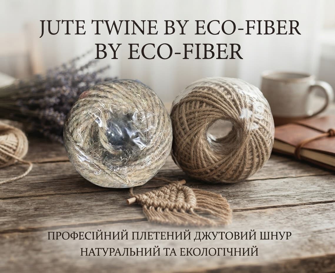 Клубок джут декор 50гр 52-3 3