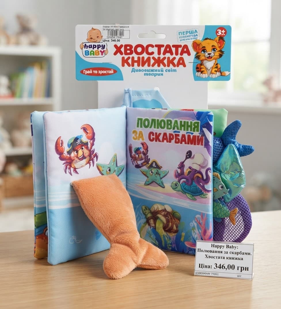 Книжка НВ 0090 полювання за скарбами. Хвостата 3