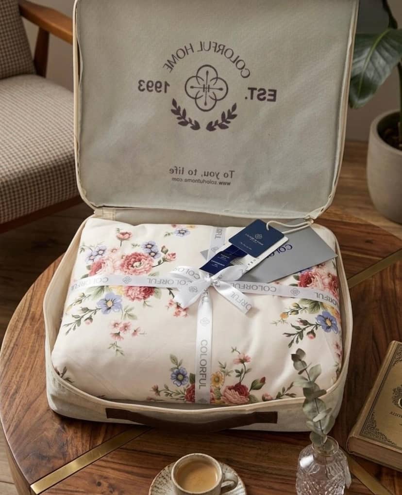 Комплект постельного белья с разноцветными цветами FAVOURITE TEXTILES 4