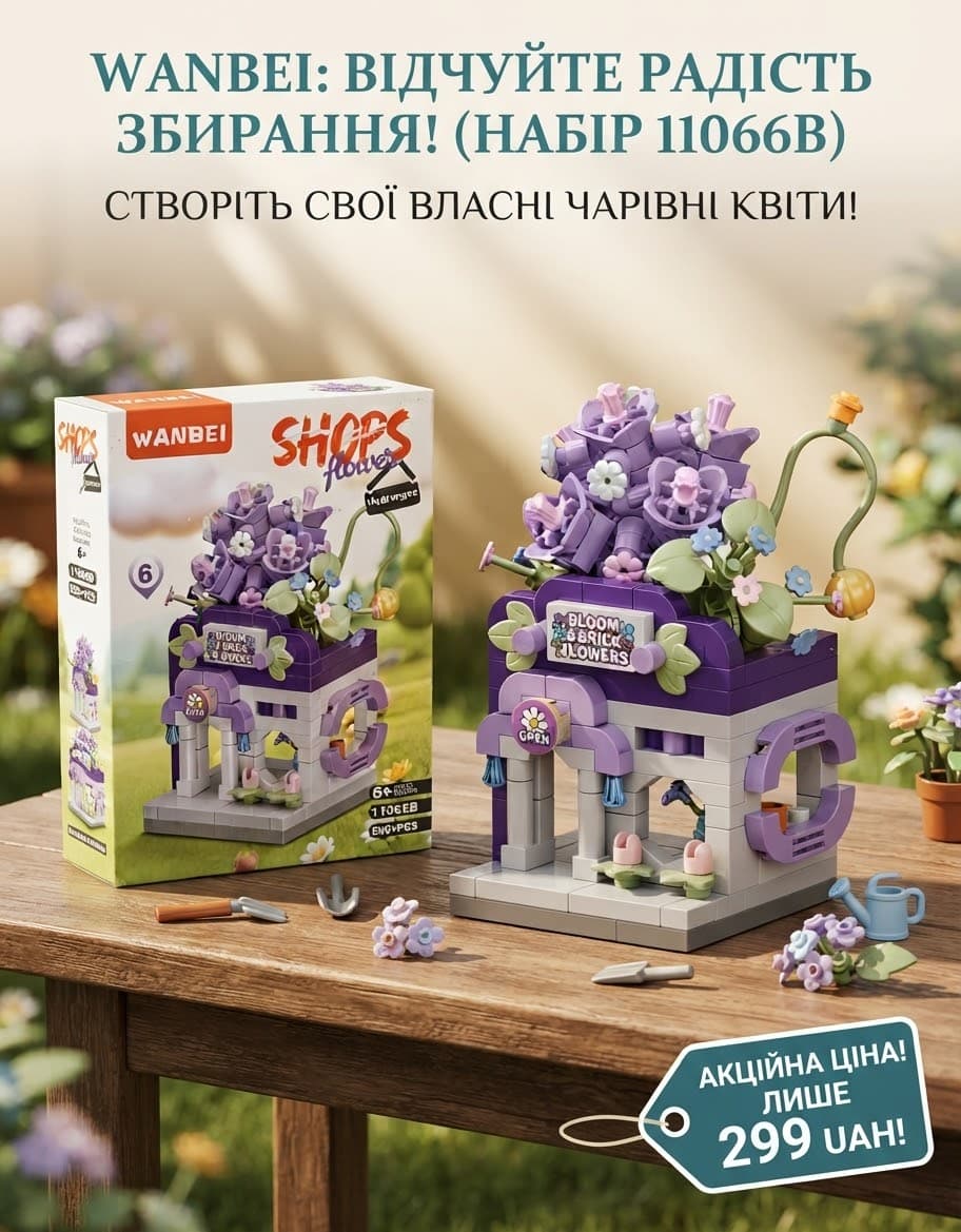 Конструктор 11066В від185 деталей фіолетовий 6 2
