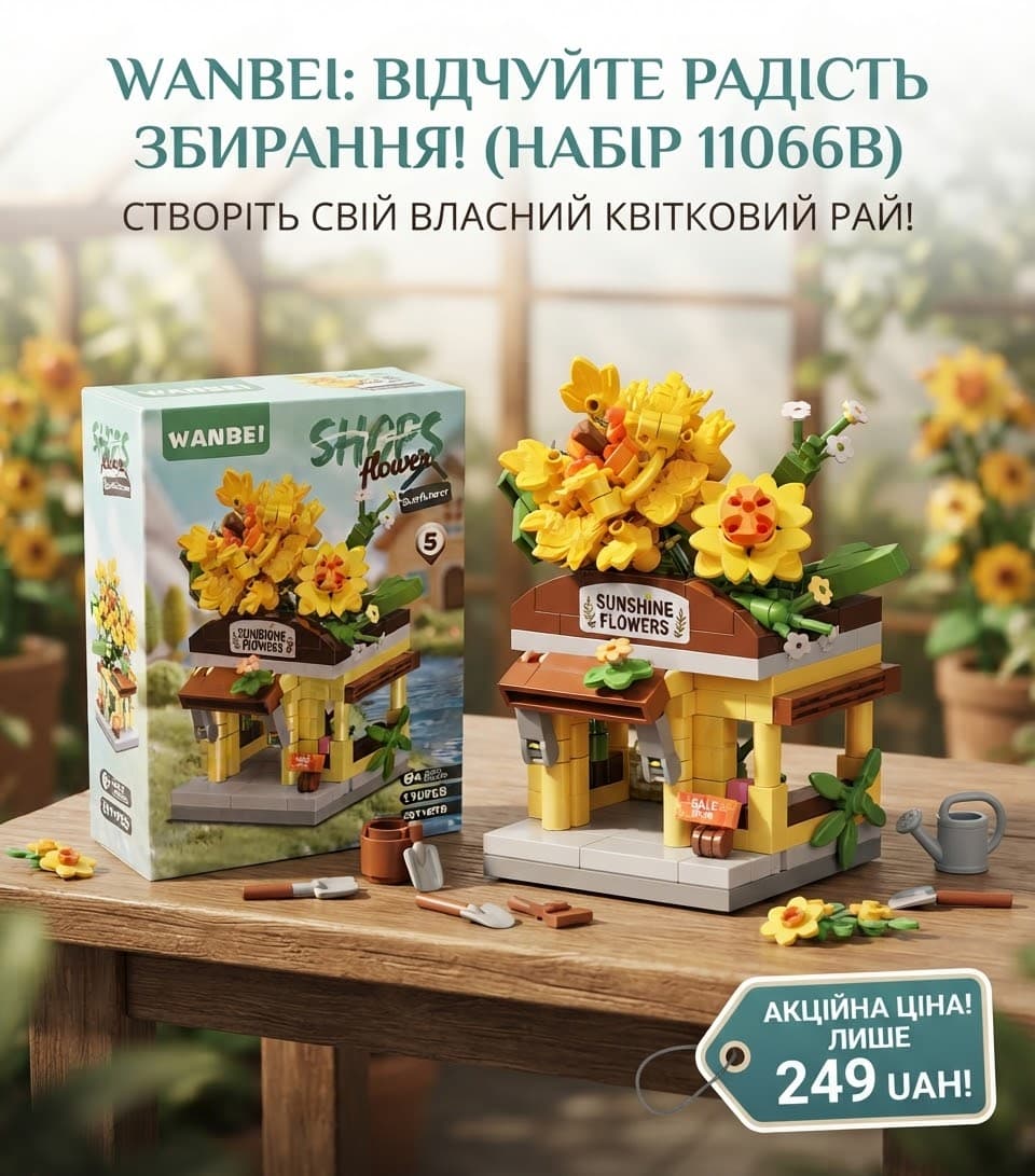 Конструктор 11066В від185 деталей жовтого кольору 5 3