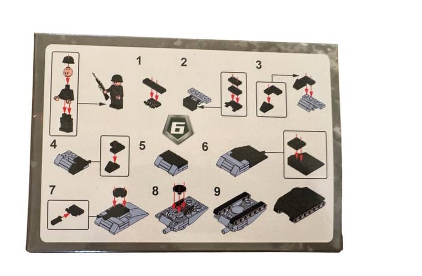 Assault Frontline Sherman Tank Constructor 98437 - 46 Pieces 3