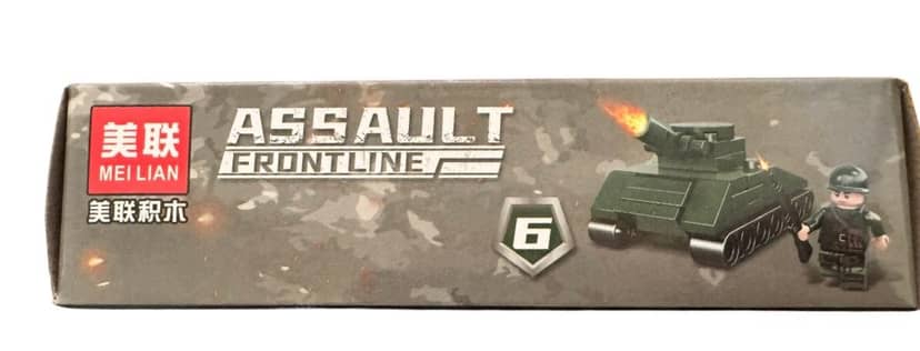 Assault Frontline Sherman Tank Constructor 98437 - 46 Pieces 4