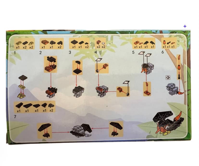 Building Set JX069 41+ Pieces Crow 10 4