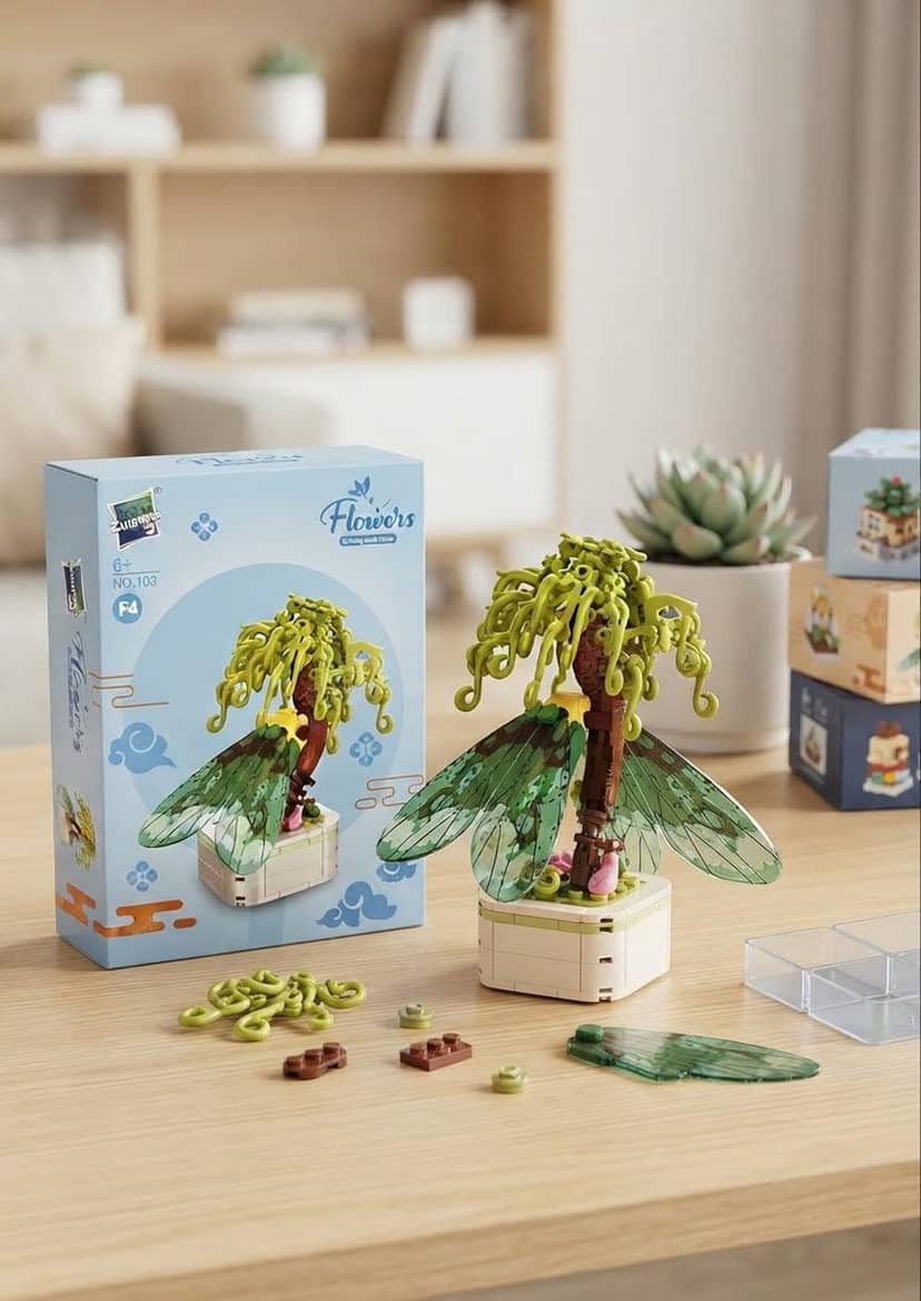 Insect and Flower Building Set 2