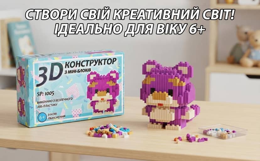 Конструктор міні блоки 4