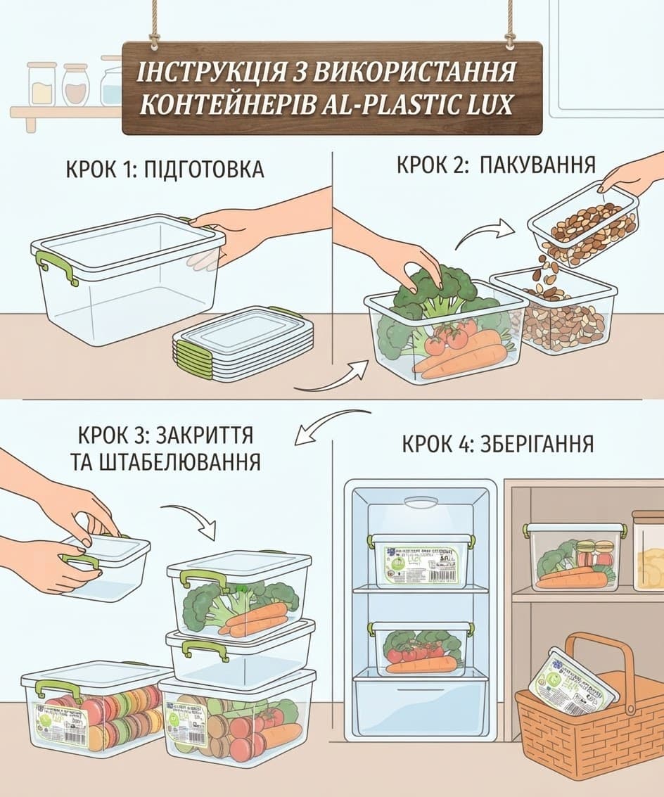 Контейнер харчовий 5.0л 2