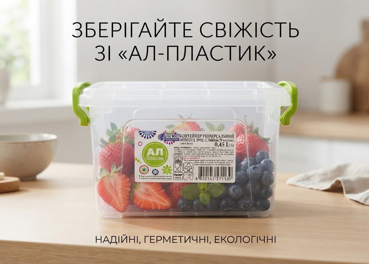 Контейнер прямокут 0,45л 3