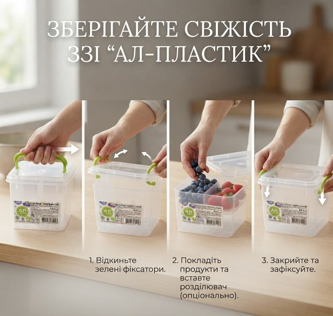 Контейнер пищ 0.6л 2