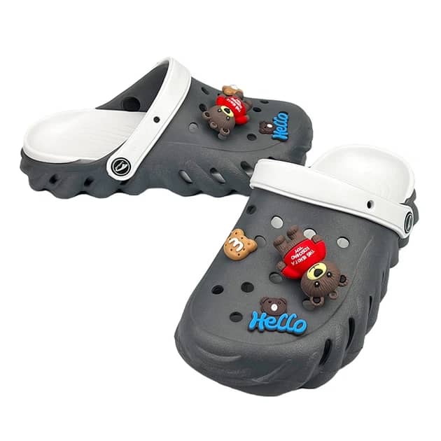 Bear Charm Clogs 4