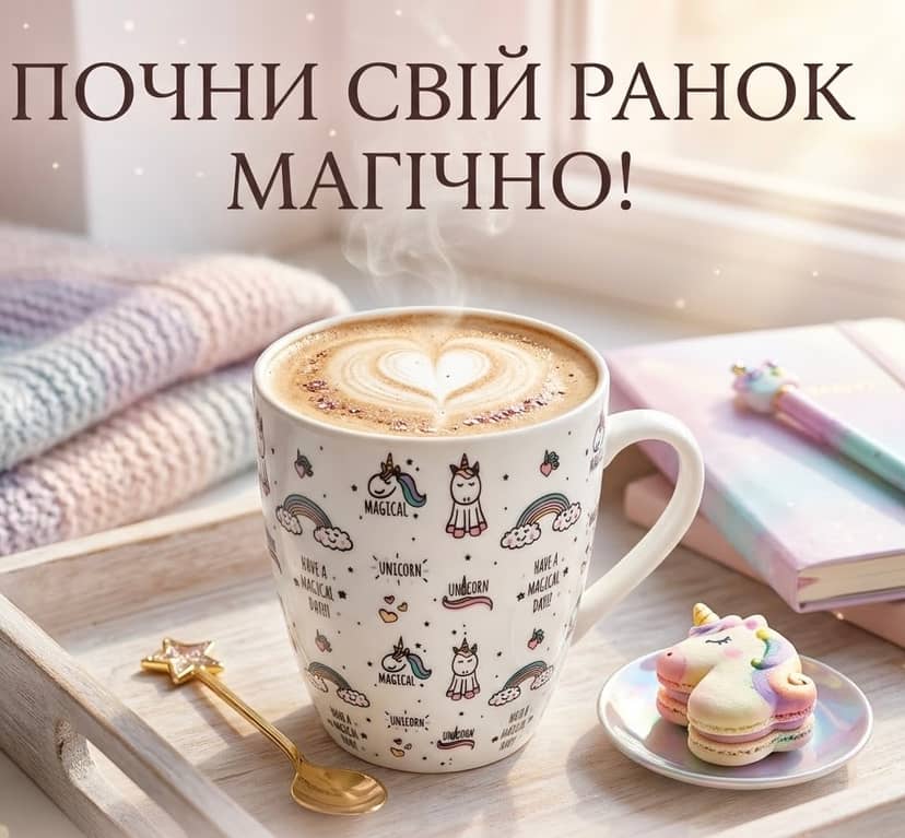 Кухоль 220мл Єдиноріг 2626 пастельні тона 2