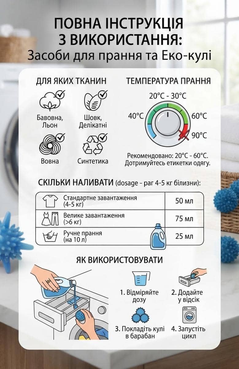 Шары для стирки 6 шт 4