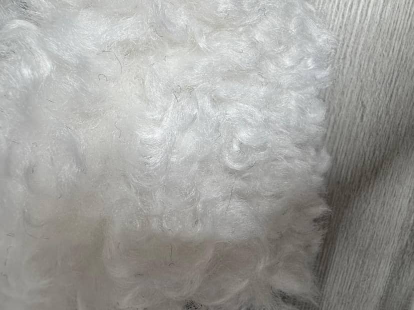 Women's Open Fluffy White Slippers 36-37,38-39,40-41 4