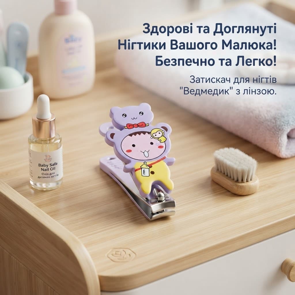 Кусачки дитячі кріпсер мордочки фіолетового кольору дитинка 3