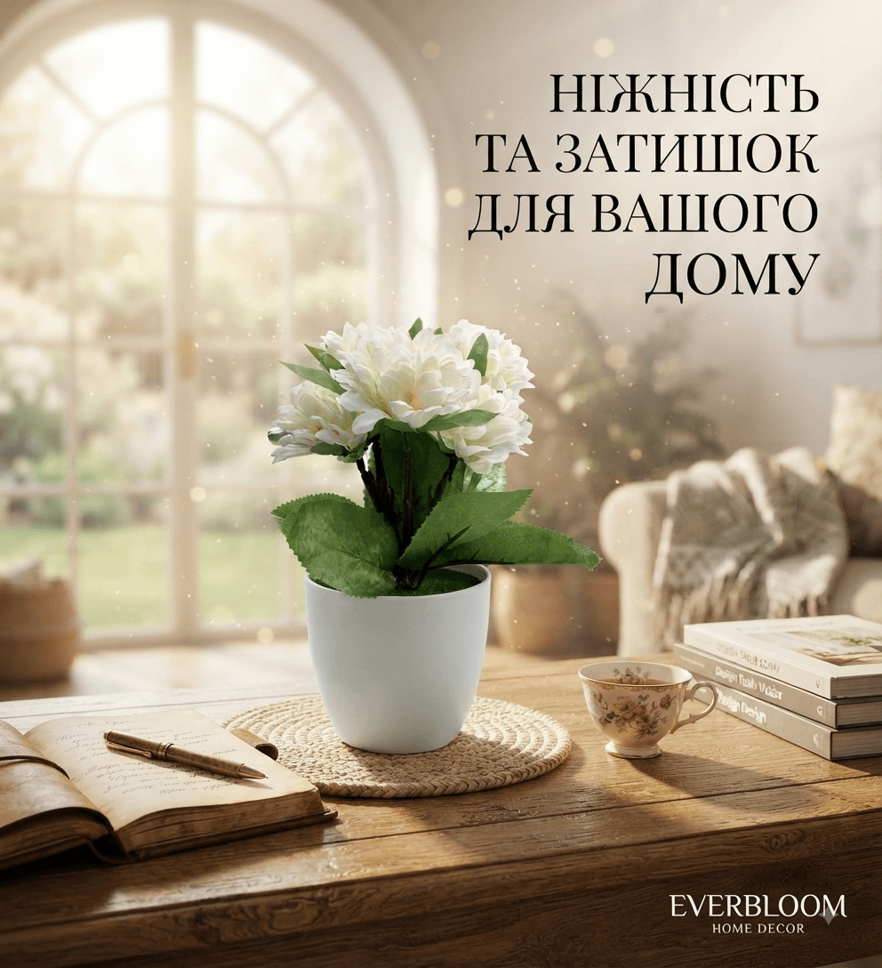 Квітка в горщику 250-3 4