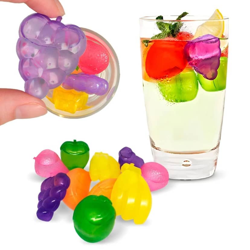 Fruit-Shaped Ice Cubes for Cocktails 3