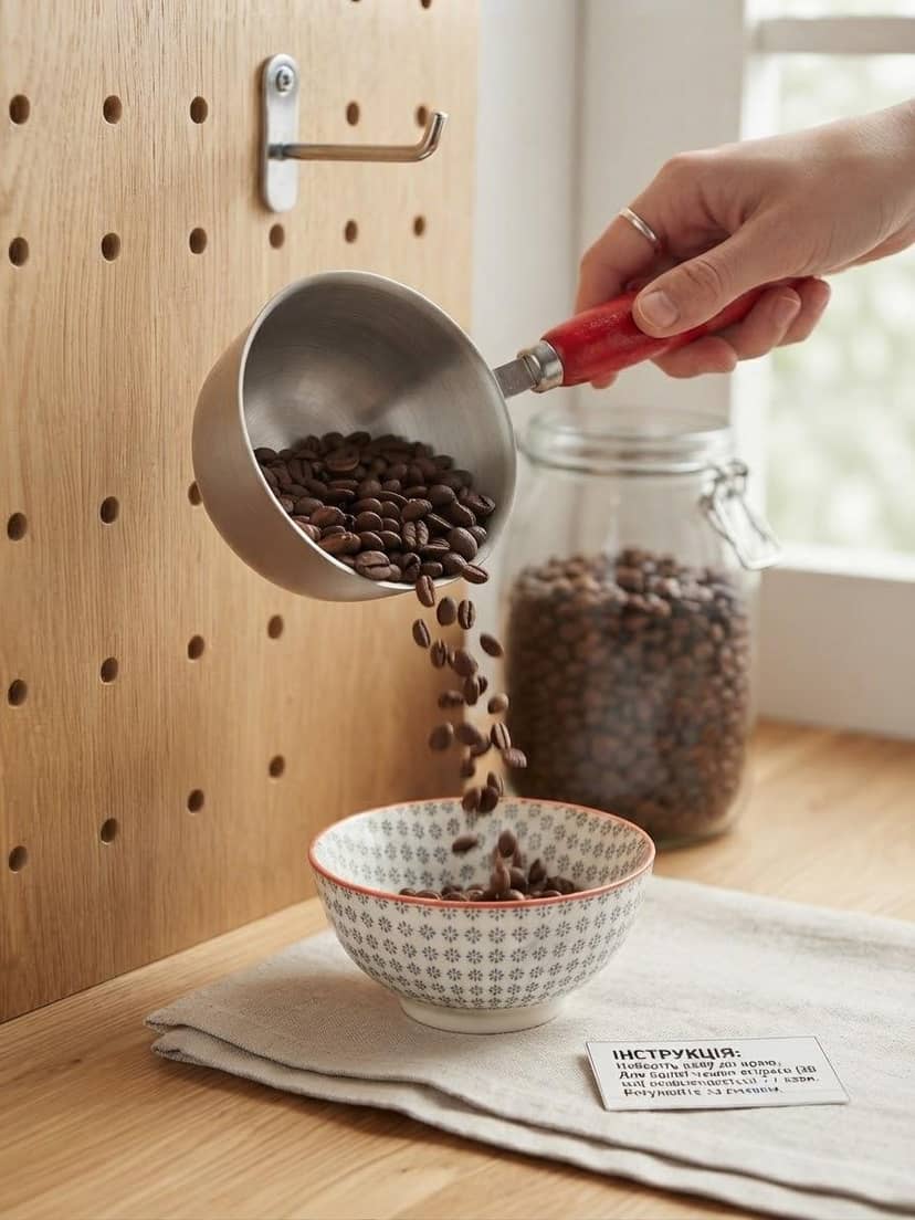 Measuring Scoop 100 ml, Metal 2