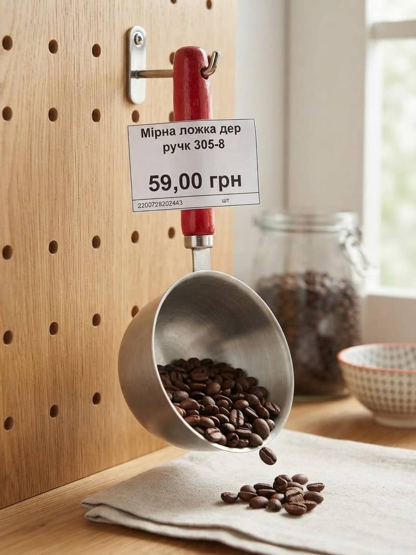 Measuring Scoop 100 ml, Metal 4