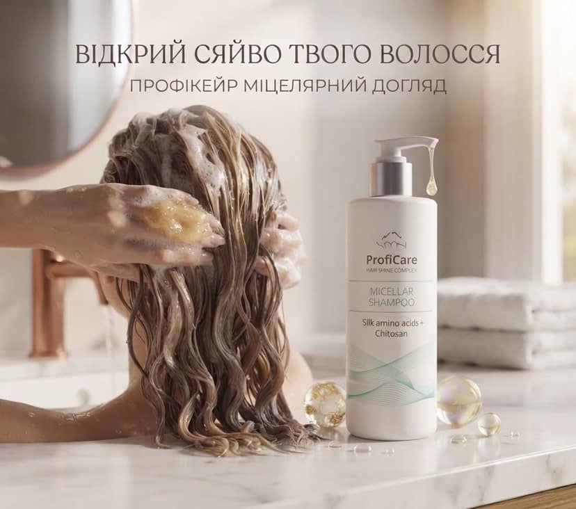 Мицеллярный шампунь для блеска 3