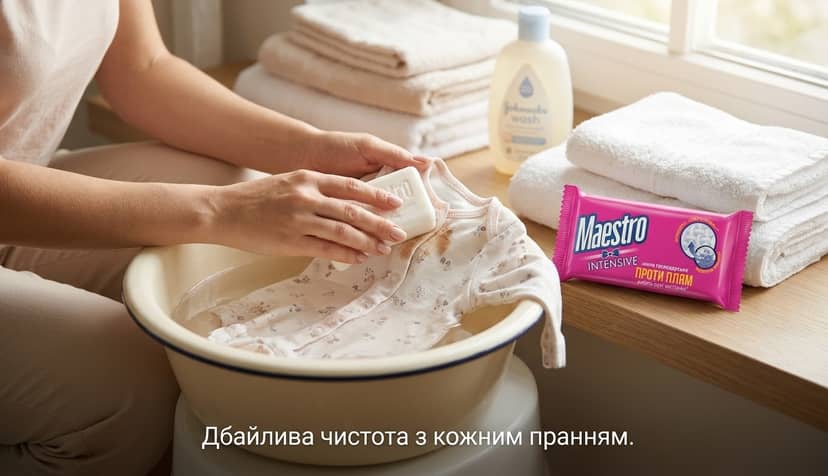 Мило господарське Msestro 125г Інтенсив проти плям 2
