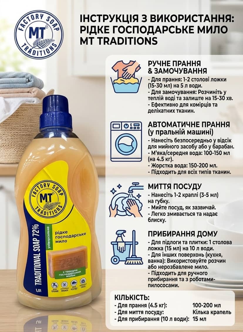 Мило господарське рідке TM 2