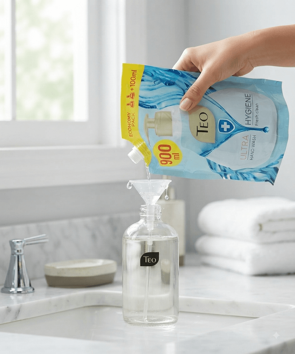 Мило рідке Teo Ultra Hygiene дой-пак 900мл 3