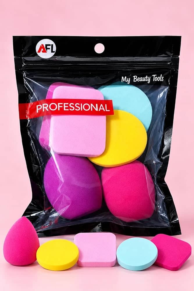 Set of 6 makeup sponges MAKE UP 2