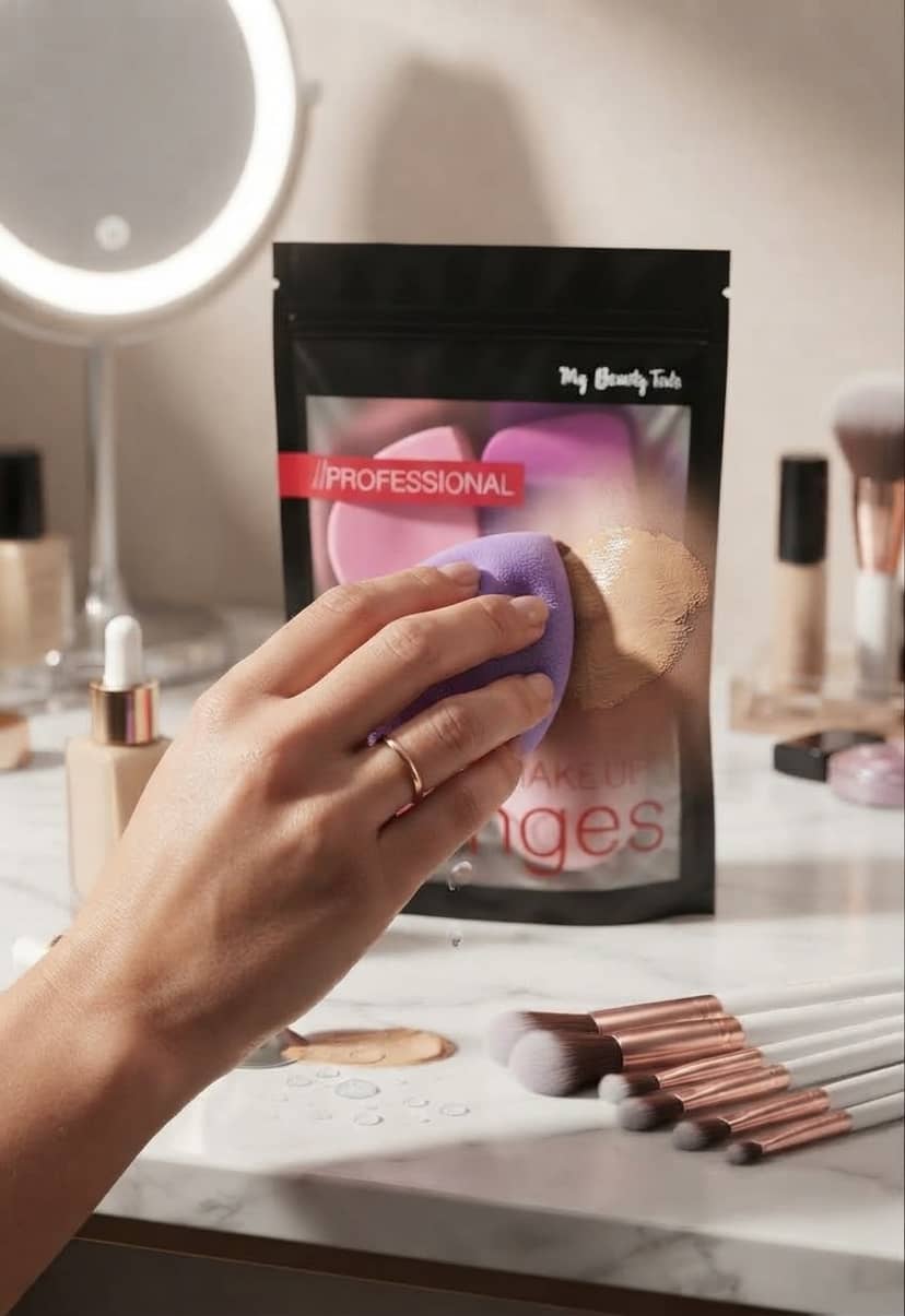 Set of 6 makeup sponges MAKE UP 4