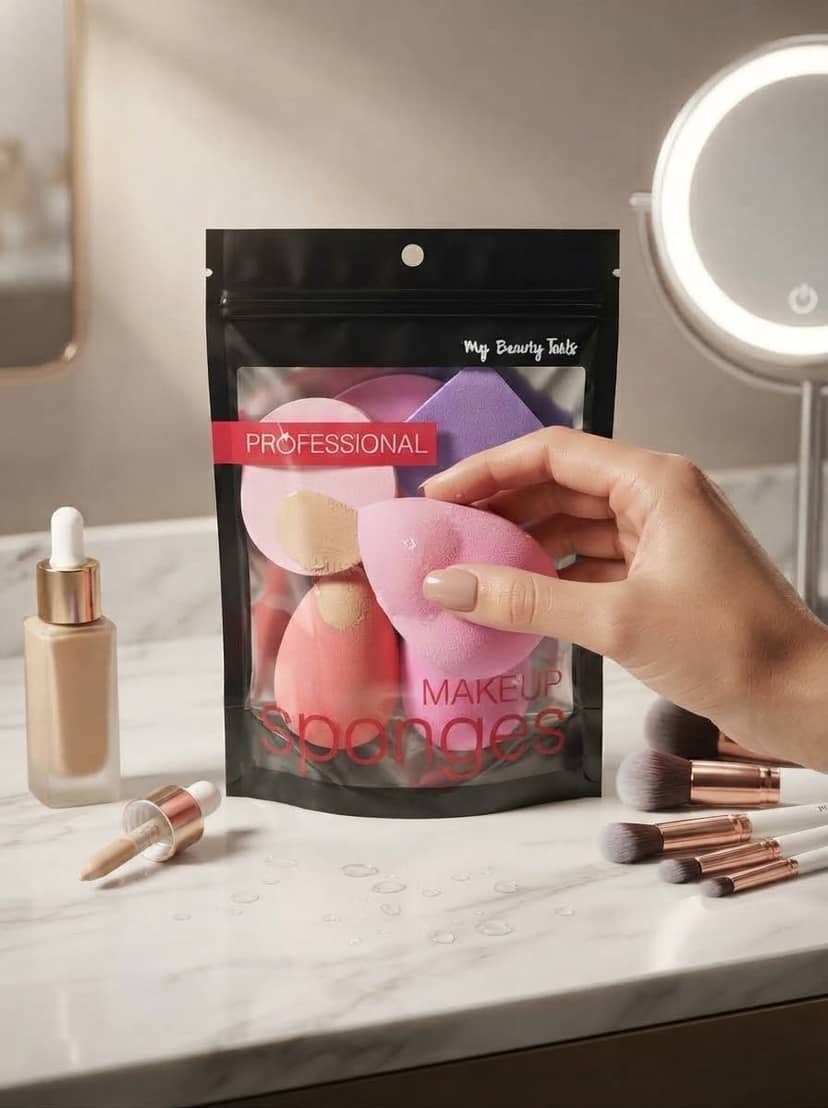 Set of 6 Beauty Sponges Pack MAKE 3 2