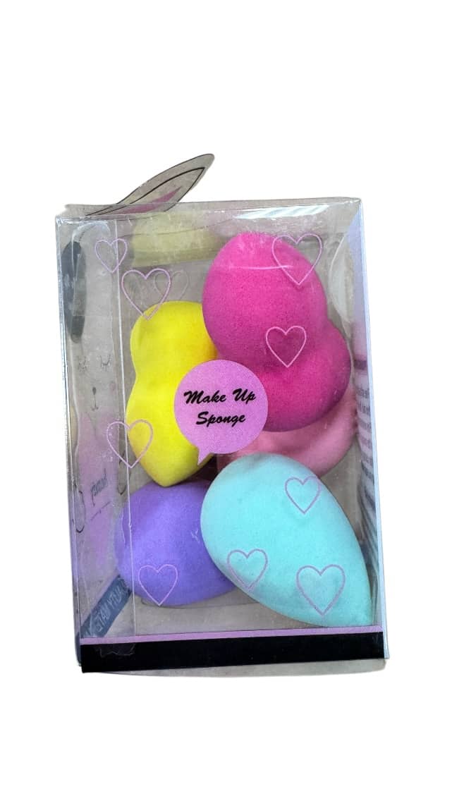 Mini Makeup Sponge Set, 5 pcs, Boxed 4