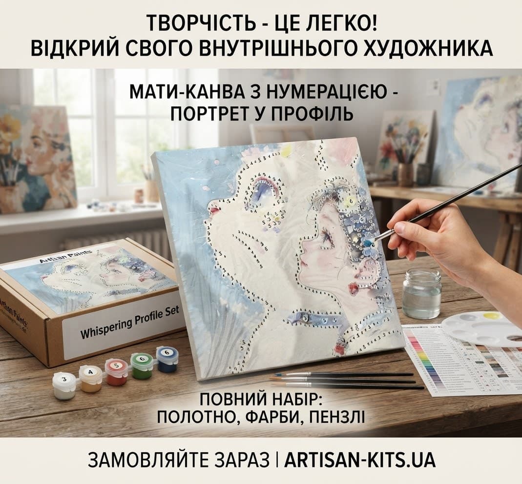 Набір для творчості картина+алмазка перли 30х30 дівчинка кішка 3