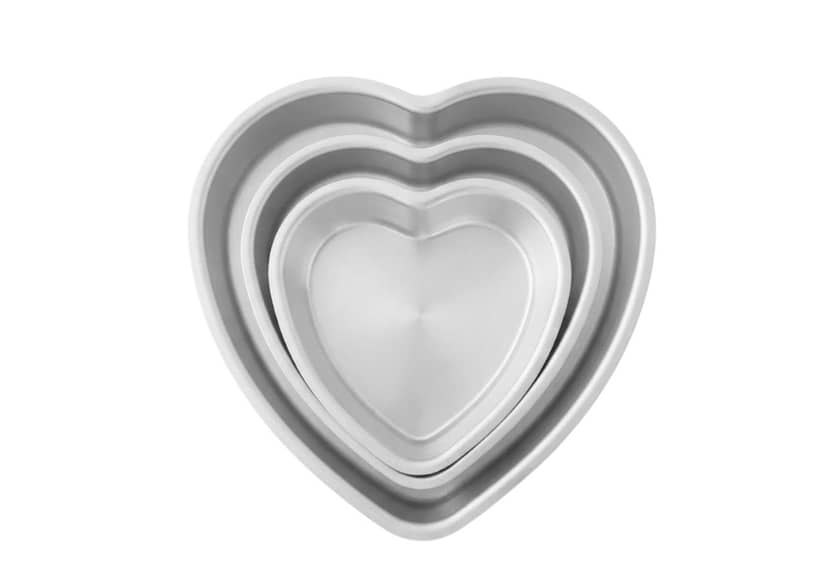 Heart-Shaped Baking Mold Set