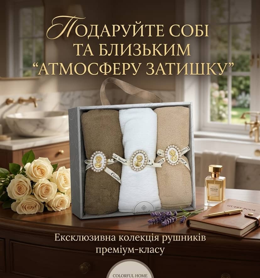 Набір рушн брошка 35х75 517-13 2